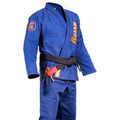 Okami BJJ Gi Aniversary Dunkelblau-Orange